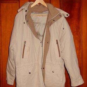 Mens London Fog Hooded Parka with removable lining 3XT